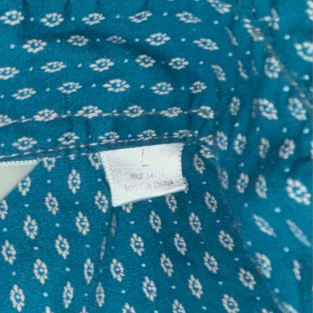 Cumberland Outfitters Pearl Snap Western Cowgirl Shirt. Girls Large - Picture 7 of 7